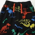 thumbnail image 3 of XIYON Pants For Boys Athletic Pants Dinosaur Print Joggers Comfort Kids Trousers Elastic Waist Casual Breathable For Toddlers And Children 1-2 Years, 3 of 3