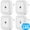 Dimmable Daylight White, variant on 6-Pack LED Night Light Lamp with Smart Sensing, Auto Dusk to Dawn Sensor, Daylight White, 0.5W Plug-in Wall Nightlight
