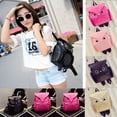 thumbnail image 3 of Fashion Women PU Handbag Shoulder Satchel Owl Backpack Bag Tote Rucksack Purse, 3 of 4