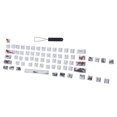 thumbnail image 2 of Teclas PBT Sublimación de 5 caras Tapas de teclado de 71 teclas para teclados ópticos mecánicos (inglés ruso), 2 of 14