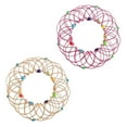 thumbnail image 1 of Decompression Flexible Basket Soft Steel Magic Iron Ring Ornament 2PC, 1 of 2