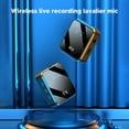 thumbnail image 3 of Lavalier Microphone, Outdoor Live Recording Microphone, Noise Reduction 2 Way Monitoring Lavalier Lapel Mic With LED Display For Outdoor Live Recording, 3 of 8