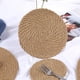 thumbnail image 3 of Manteles individuales tejidos para mesa de comedor Manteles individuales de mesa Mantel individual tejido para cocina 18 cm, 3 of 9