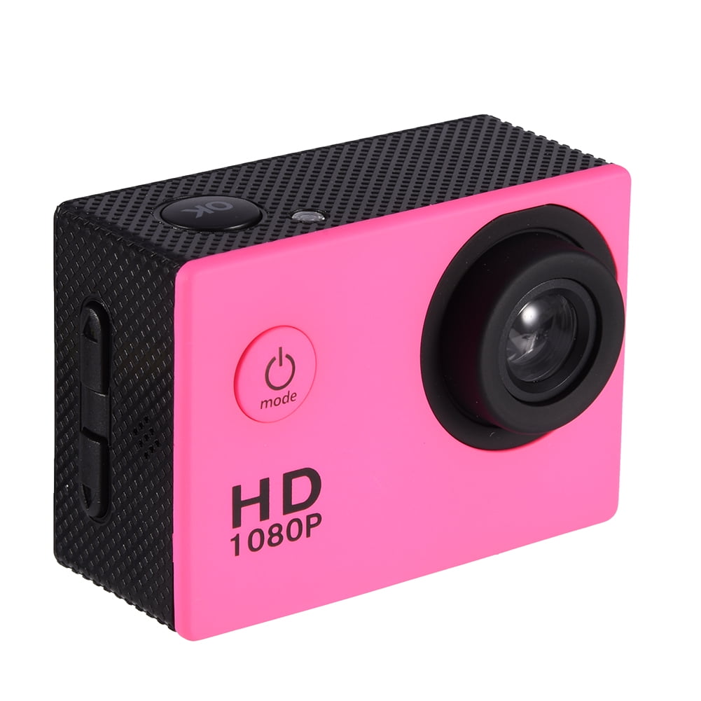 Tebru Waterproof Camera DV,Action Camera DV,7 Colors Waterproof Outdoor