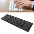thumbnail image 1 of Foldable  Keyboard With Touchpad, 3 Folds, 140mAh Battery, Compatible With IOS, Supports Multiple Device Connection, 1 of 8