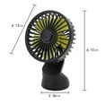 thumbnail image 2 of XGFHYJEH Car Fan, Fan for Car, Portable Fan for Car, Car Fan for Dashboard, Usb Fan for Car, Car Fans that Blow Cold Air, Car Fans for Cooling inside a Car, 2 of 6