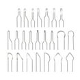 thumbnail image 4 of 23Pcs Pyrography Wire Tips Heat Wood Burning Tips Replacement Shape Pyrography Wire Pen Nibs for Wood Burning, 4 of 6