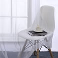 thumbnail image 2 of Ruthy's Textile 2-Pack Window Curtain Sheer Panels Total Width 108"x84" White, 2 of 4