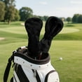 thumbnail image 3 of Yuyamidu Black Golf Headcovers, Waterproof Golf Head Covers for Hybrid Fairway Driver PU Leather Golf Head Protective Cover, 3 of 7