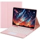 thumbnail image 1 of Funda con teclado táctil para iPad 9.7 2018/2017 / iPad Air 2 / iPad Air con portalápices - Teclado Bluetooth táctil magnéticamente desmontable, 1 of 7