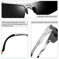 thumbnail image 6 of Joopin Sport Sunglasses UV400 Protection Wrap Around Sun Glasses Shades for Men Women, 6 of 8