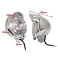 thumbnail image 2 of 2Pcs Chrome Motorcycle Passing Fog Lights For Kawasaki Vulcan VN800 VN900 VN1500 VN1600 VN1700 VN2000, 2 of 5