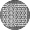 thumbnail image 1 of Ahgly Company Indoor Round Persian Gray Traditional Area Rugs, 8' Round, 1 of 1