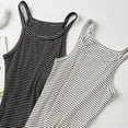 thumbnail image 5 of WAYUTE Women's Tank Tops Striped Sleeveless Casual Camisole for Daily Wear Layering Comfort Soft Stretch Fit Summer Basic Top, 5 of 6