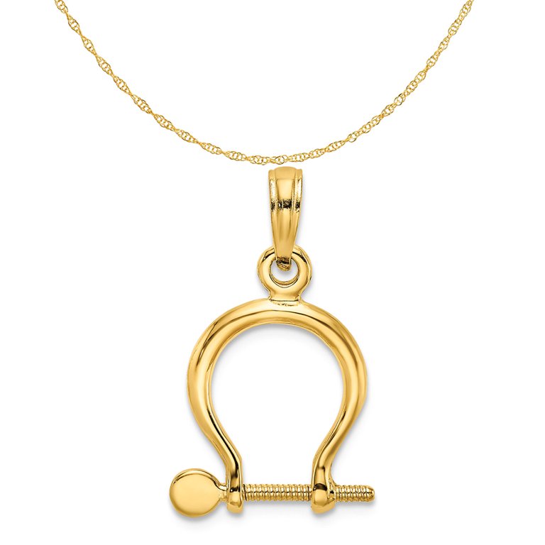 14K Yellow Gold 16 Extra Small Chain Necklace