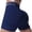 Dark Blue, variant on Kcolen Womens Biker Shorts 5 Inch,Womens Lightweight Daily Casual Spandex Shorts Solid Color Biker High Waist Lounge Shorts