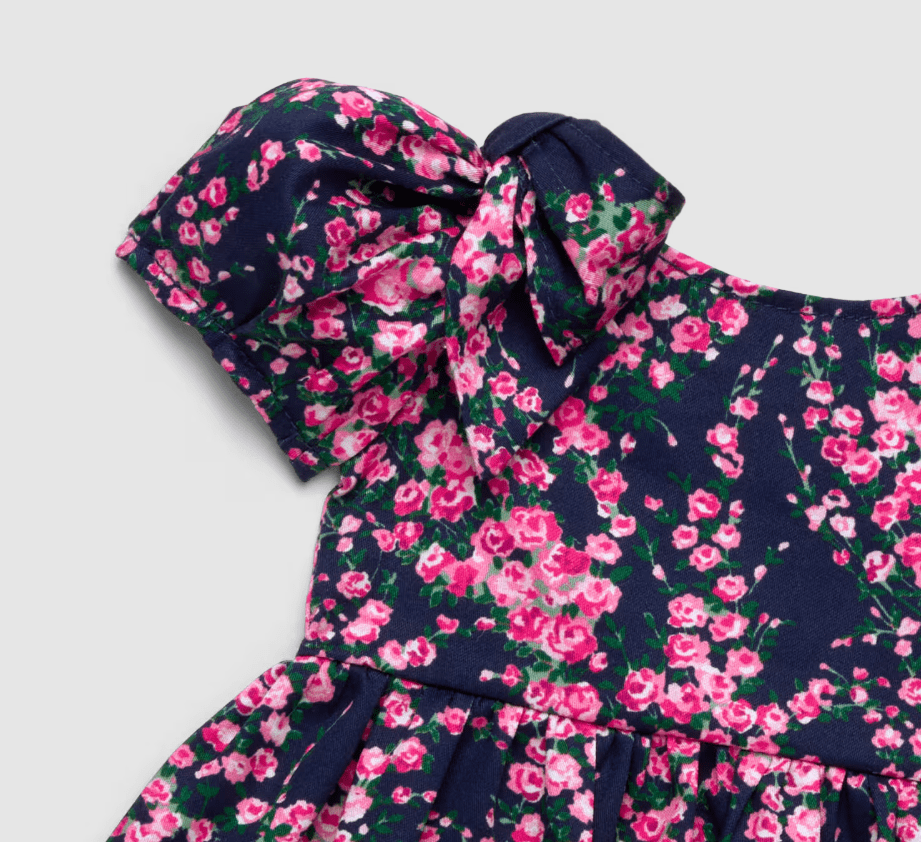 American Girl X Janie and Jack Rosy Cascade Party Dress for 18 inch Dolls