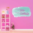 thumbnail image 3 of When It Rains Look For Rainbows Look For Stars Inspiring Quote Watercolor Design Wall Art Sticker Designs Vinyl Stickers For Home House Walls Rooms Windows Bedroom Decoration Size (26x26 inch), 3 of 3
