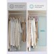 thumbnail image 4 of 30-Pack Pants Hangers, 16.7-Inch Long Velvet Trousers Hangers With Adjustable Clips, Heavy-Duty, Non-Slip, Space-Saving For Pants, Coats, Dre, 4 of 4
