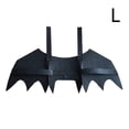 thumbnail image 2 of Halloween Pet Bat Wings Costume, Cute Cosplay Dress-Up Accessories for Cats and Puppies, Pet Bat Wing Decor with Collar for Halloween Party, 2 of 9