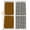 Brown, variant on Brown Blackout Curtains for Bedroom/Living Room, Pinch Pleated Black Out Curtains, Modern Painting Farmhouse Striped Abstract Art Room Darkening Window Drapes with Hooks 2 Panels, 59"x70"