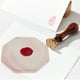 thumbnail image 2 of Almohadilla de cera para sello con patrón marmoleado, resistente al calor, placa de respaldo para sello de cera de posavasos, 2 of 8