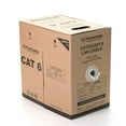 thumbnail image 3 of PrimeCables 500ft Cat6 Ethernet Cable 23AWG*4P Bare Copper 550MHz UTP In-Wall Rated CM, 3 of 3