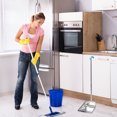 thumbnail image 3 of Stainless Steel Dustpan Office Garbage Shovel Dust Pan Household Cleaning Tool, 3 of 8