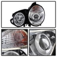 thumbnail image 2 of For 00-02 Mercedes Benz E320 4dr/Wagon W210 TD Projector Headlights (Chrome) TD-PRO-CL-MW21099-C, 2 of 4