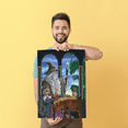 thumbnail image 4 of Diamond Dotz Wizards Emissary Diamond Painting Kits for Adults - Diamond Art Kits a Relaxing Creative Craft Kit with Dotz Gems 24x32, 4 of 6