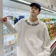 thumbnail image 4 of Tops Estampados Hip Hop Ropa Masculina Camisetas Holgadas Para Hombres Estética Manga Larga Y2k Poliéster Venta Ajuste Regular Algodón A Granel FA It, 4 of 5