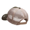 thumbnail image 3 of Seoul Tower Embroidered High Profile Mesh Cap - Olive Khaki OSFM, 3 of 5