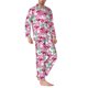 thumbnail image 2 of Fotbe Flamingo Pijama de Hombre con Estampado de Manga Larga, Conjunto de 2 Piezas, Ropa de Dormir Suave y Cómoda con Bolsillos-X-Large, 2 of 7