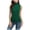 #8 Green, variant on Staron Women Tank Tops Sleeveless Turtleneck T-shirt Solid Color Tops Slim Fit Stretchy Blouses Loose Fit Lightweight Tunic