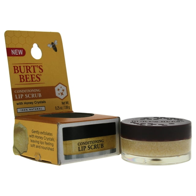 Exfoliante de labios Burts Bees Conditioning Lip Scrub Fregar Dama 0.25 oz