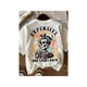 thumbnail image 1 of Women'S Round - Neck Print T - Shirt! Features a Sassy Cartoon - Style Skeleton with a Bun and Headband, Sipping a Drink, Surrounded by Floral Patterns, with The Text "eXPeNSiVe aND TaLKS BaCK". New,, 1 of 6