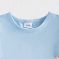 thumbnail image 5 of NIEWTR Toddler Baby Girls Clothes Sunflower T-shirt + Bowknot Shorts with Cute Summer Girl Clothes Set 2Pcs Summer Beach Outfits 18-24 Months,Blue, 5 of 8