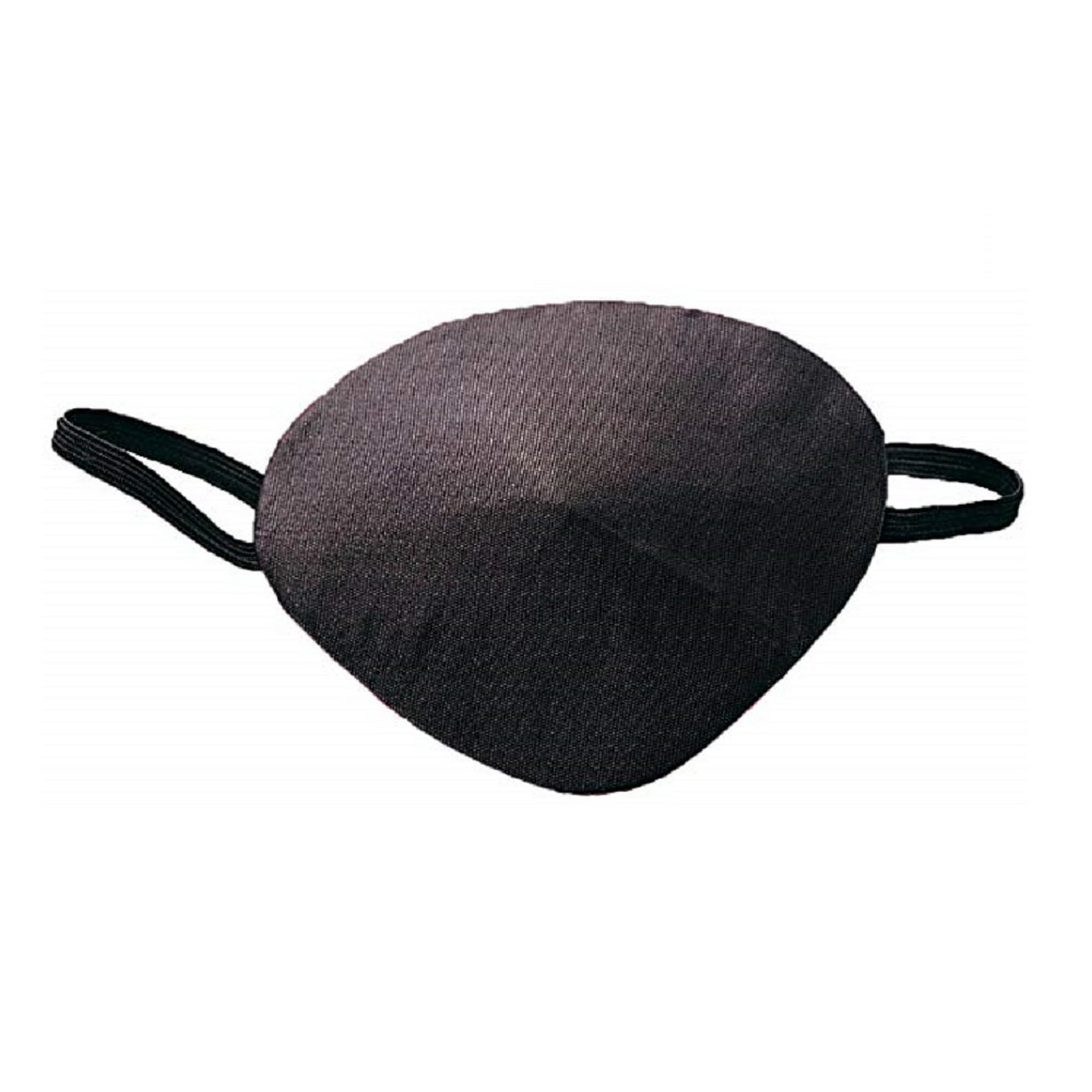 Men's Black Buccaneer Eye Patch Pirate Adult Eyepatch Costume Accessory