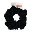 thumbnail image 5 of Kitsch Hair Brunch Scrunchie Hair Tie, Black Fray, 1 ct, 5 of 5