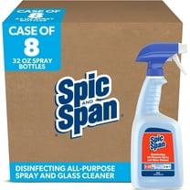 Spic and Span Disinfecting All-Purpose Spray And Glass Cleaner, Fresh Scent, 32 Oz Spray Bottle, 8/carton