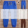 thumbnail image 3 of Ymyiu Kids Sweatpants Boys Unisex-Baby Baby Pants, Flexy Soft Knit Pull-On Sweatpants, Stretch Joggers for Babies & Toddlers, 1-Pack 4T 5T(Brown, 4-5 Years), 3 of 9