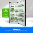 thumbnail image 4 of Midea MRU21C7BST 20 Cu. Ft. Stainless French Door 3-Way Convertible Smart Refrigerator, 4 of 4