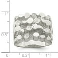 thumbnail image 3 of Auriga 925 Sterling Silver Nugget Ring Size 9 for Men, 3 of 6
