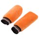 thumbnail image 1 of Protector de pomo de cambio de coche universal Unique Bargains, cubierta de pomo de cambio, cubierta de freno de mano, cubierta de pomo de cambio de felpa naranja, 1 of 7