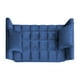 thumbnail image 5 of Sofácama Reclinable Convertible Matrimonial Bossa Anders Azul, 5 of 10