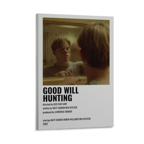 Good Will Hunting Movie Poster (17) Canvas Wall Art Prints Poster Gifts Photo Picture Painting Posters Room Decor Home Decorative 16x24inch(40x60cm)
