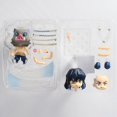 thumbnail image 1 of Figura demon Slayer Hashibira Inosuke 1361 Kamado Tanjirou 1193 Zenitsu Agatsuma 1334 Q Face Doll en PVC con accesorios zhangyuxiang unisex, 1 of 2