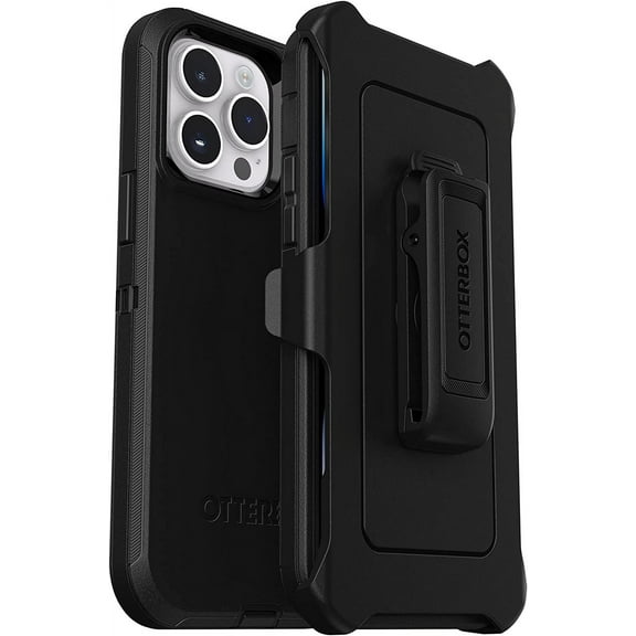 OtterBox MagSafe Compatible Kickstand Rugged Cell Phone Case Apple iPhone 14 Pro Max, Black