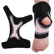 thumbnail image 5 of Tobillera para pie izquierdo, soporte de compresión, envoltura transpirable para deportes al aire libre, escalada, equitación, baloncesto, rosa, S, 5 of 10