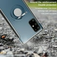 thumbnail image 5 of For Galaxy S20 Ultra Case with Ring Holder Dual Layer Shockproof Protective Case Cover Built in Ring Stand 360 Degree Rotating for Samsung Galaxy S20 Ultra 6.9 inch(Navy Blue), 5 of 7